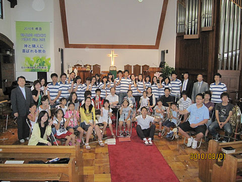 鷺梁津教会高校生訪問
