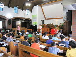 鷺梁津教会高校生訪問